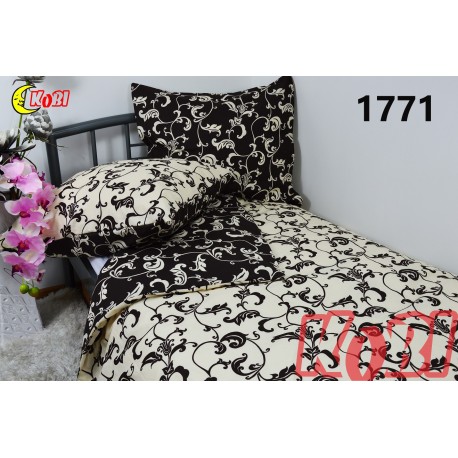 Pościel bawełna 100% rozmiar 140x200 Zakazany kwiat 1771w Kobi