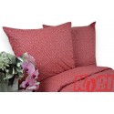 Pościel bawełna 100% rozmiar 140x200 maczki czerwone tło 3500w Kobi