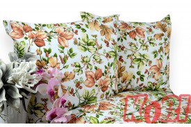 Pościel flanela rozmiar 160x200 winogrona na białym tle 3272 KOBI