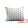Poszewka bawełniana rozmiar 50x60 Szare kropki 3494 Kobi