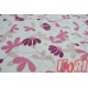 Pościel bawełna 100% rozmiar 160x200 Malinowe kwiaty 3499 Kobi