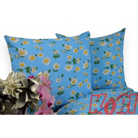 Pościel z kory rozmiar 140x200 Margaretki 0876 KOBI