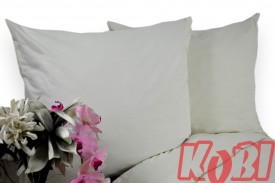 Pościel bawełna 100% rozmiar 180x200 jednobarwna Ecru B009 Kobi