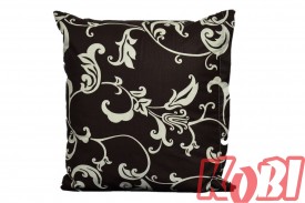 Poszewka bawełniana rozmiar 40x40 Zakazany kwiat brąz 3497 Kobi