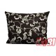 Poszewka bawełniana rozmiar 50x60 Zakazany kwiat brąz 3497 Kobi