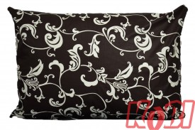 Poszewka bawełniana rozmiar 50x70 Zakazany kwiat brąz 3497 Kobi