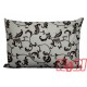 Poszewka bawełniana rozmiar 50x70 Zakazany kwiat tło ecru 1599 Kobi