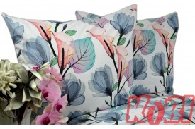 Pościel bawełna 100% rozmiar 220x200 Tęczowe kwiaty 3513 Kobi