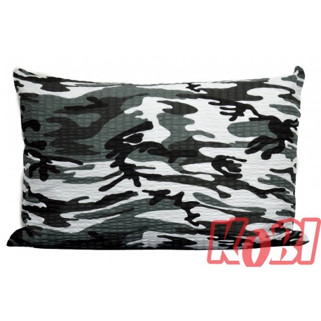 Poszewka z kory rozmiar 40x60 szare moro 3491 KOBI