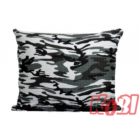 Poszewka z kory rozmiar 50x60 szare moro 3491 KOBI