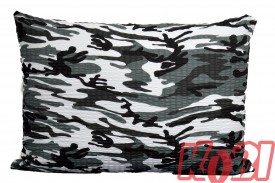 Poszewka z kory rozmiar 50x70 szare moro 3491 KOBI