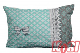 Poszewka z kory rozmiar 40x60 kokardy 3490-A Kobi