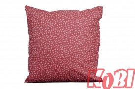 Poszewka bawełniana rozmiar 40x40 maczki czerwone tło 3500 Kobi