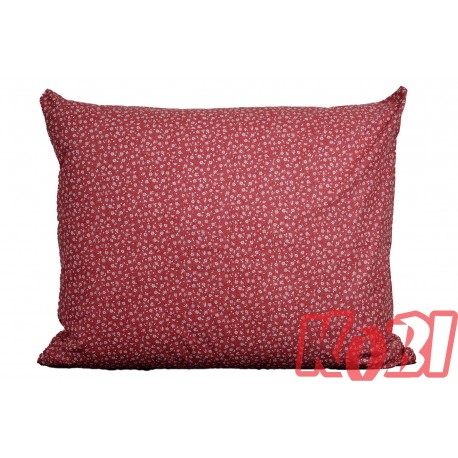 Poszewka bawełniana rozmiar 50x60 maczki czerwone tło 3500 Kobi