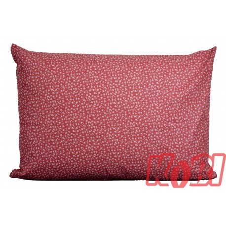 Poszewka bawełniana rozmiar 50x70 maczki czerwone tło 3500 Kobi