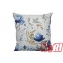Poszewka bawełniana rozmiar 40x40 Błękitny kwiat 3503 Kobi