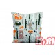Poszewka bawełniana rozmiar 40x40 Lisek-las-miś D78 Kobi