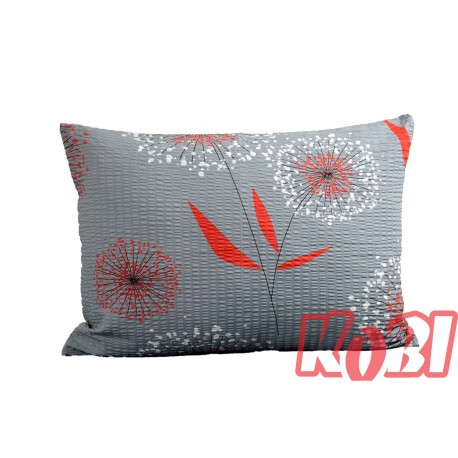 Poszewka z kory rozmiar 50x70 Dmuchawce Czerwone 3037 Kobi