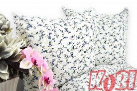 Pościel z kory rozmiar 160x200 glixia niebieska 1994 KOBI