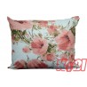 Poszewka bawełniana rozmiar 50x60 Różowe kwiaty 3518 Kobi