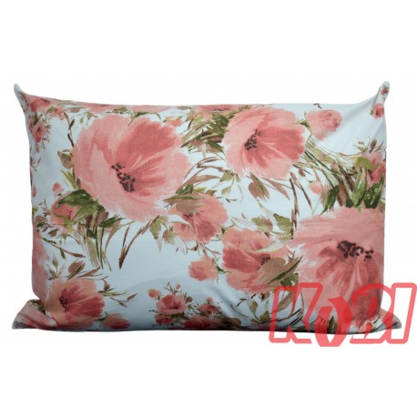 Poszewka bawełniana rozmiar 50x70 Różowe kwiaty 3518 Kobi
