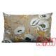 Poszewka bawełniana rozmiar 40x60 Białe maki beżowe tło 3520 Kobi
