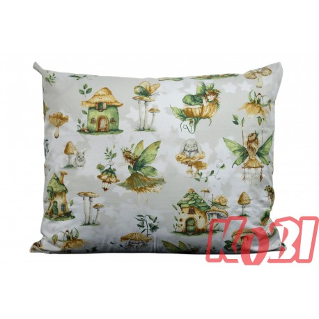 Poszewka bawełniana rozmiar 50x60 Wróżka leśna D84 Kobi