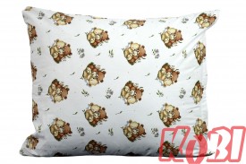Poszewka bawełniana rozmiar 50x60 Misie tulisie D89 Kobi