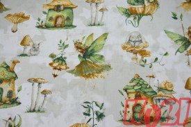 Pościel dziecięca 100% bawełna rozmiar 90x120 wróżka leśna D84