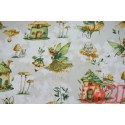 Pościel dziecięca 100% bawełna rozmiar 90x120 wróżka leśna D84