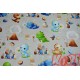 Pościel dziecięca 100% bawełna rozmiar 90x120 małe dinozaury D92