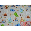Pościel dziecięca 100% bawełna rozmiar 90x120 małe dinozaury D92
