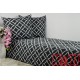Pościel bawełna 100% rozmiar 180x200 czarny witraż 3542 KOBI