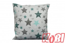 Poszewka bawełniana rozmiar 40x40 gwiazdki 3536 Kobi