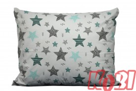 Poszewka bawełniana rozmiar 50x60 gwiazdki 3536 Kobi