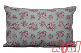 Poszewka bawełniana rozmiar 40x60 Róże szare tło 3535 Kobi