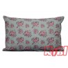 Poszewka bawełniana rozmiar 40x60 Róże szare tło 3535 Kobi