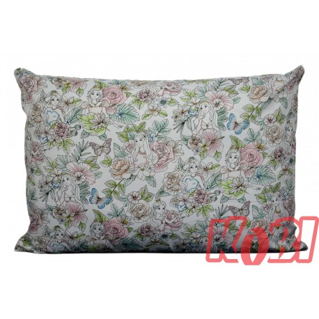 Poszewka bawełniana rozmiar 50x70 księżniczki V1 3530 Kobi