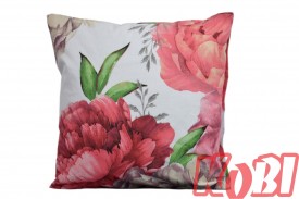 Poszewka bawełniana rozmiar 40x40 pąki róż 3546 Kobi