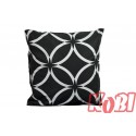 Poszewka bawełniana rozmiar 40x40 czarny witraż 3542 Kobi