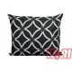 Poszewka bawełniana rozmiar 50x60 czarny witraż 3542 Kobi
