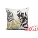 Poszewka bawełniana rozmiar 40x40 paproć ecru 3545 Kobi