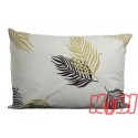 Poszewka bawełniana rozmiar 50x70 paproć ecru 3545 Kobi