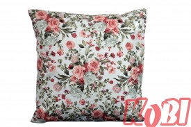 Poszewka bawełniana rozmiar 40x40 bukiet róż 3541 Kobi