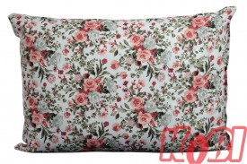 Poszewka bawełniana rozmiar 50x70 bukiet róż 3541 Kobi