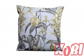 Poszewka bawełniana rozmiar 40x40 kwiat ecru 3544 Kobi