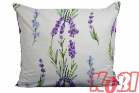 Poszewka bawełniana rozmiar 50x60 lawenda V2 3474 Kobi