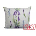 Poszewka bawełniana rozmiar 50x60 lawenda V2 3474 Kobi