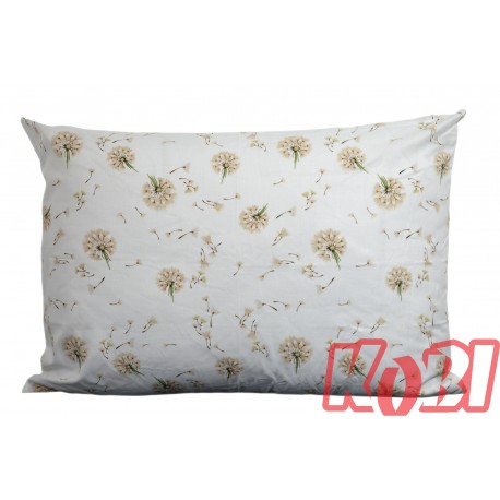 Poszewka bawełniana rozmiar 50x70 pastelowe dmuchawce 3533 Kobi