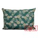 Poszewka z kory rozmiar 50x70 kwiatki zielone tło 3529 Kobi